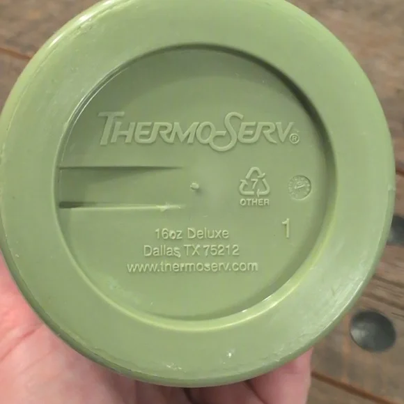 Tim Hortons Geese Green Plastic Travel Mug - Picture 9 of 10